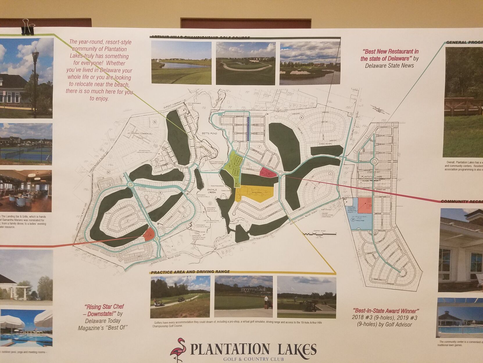 Plantation Lakes amenities plan